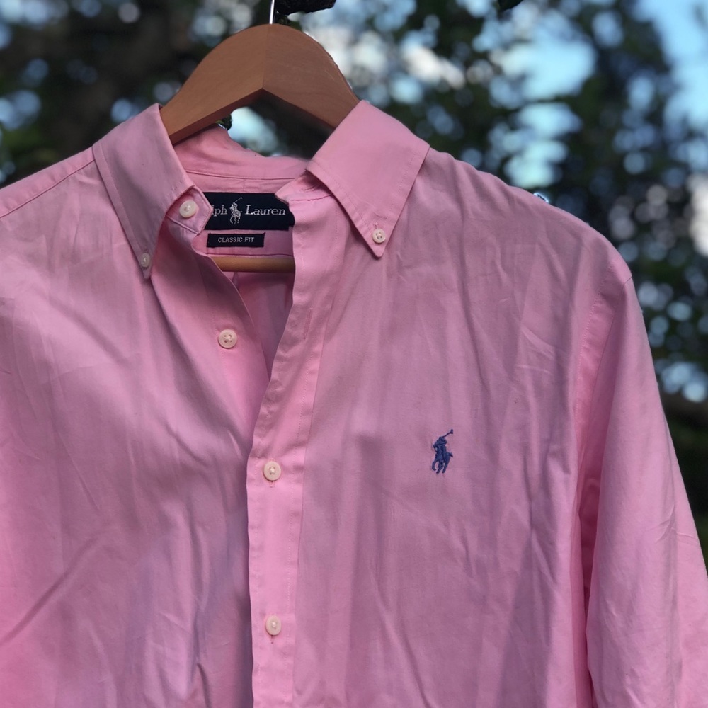 Ralph Lauren Pink Button Down